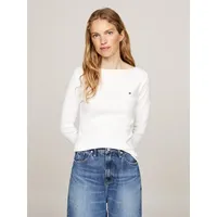 Tommy Hilfiger New Cody Slim 3/4-arm T-Shirt Nos Ecru