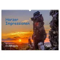 Calvendo Harzer Impressionen - Natur, Kultur und Geschichte (Wandkalender