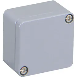 Spelsberg Installations-Gehäuse AL 55-3, 50 × 45 × 30 mm, Aluminium Silber-Grau