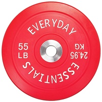 BalanceFrom Everyday Essentials olympische Hantelscheibe, mit Stahlnabe