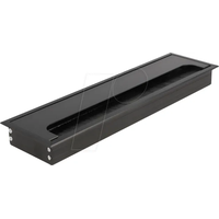 DeLock Kabeldurchführung für Tischeinbau Bürste 300 x 80 28