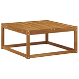 vidaXL Tisch für Outdoor 79 x 79 x 37 cm Natur