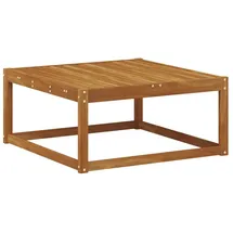 vidaXL Tisch für Outdoor 79 x 79 x 37 cm Natur