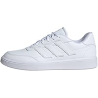 adidas Herren Courtblock Sneaker, FTWR White/FTWR White/FTWR White, 42 2/3 EU