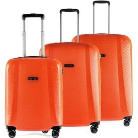Epic GTO 5.0 Koffer-Set 3-tlg. polycarbonat/orange