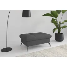 sit&more Polsterhocker Amica mit Stauraum 102 x 47 x 69 cm Grau