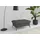 sit&more Polsterhocker Amica mit Stauraum 102 x 47 x 69 cm Grau