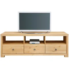 OTTO home Wohnwand Gotland, (Set, 3-St), bestehend aus 1 Highboard, 1 TV-Lowboard und 1 Vitrine beige
