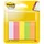 Post-it Haftmarker Rechteckig 2 x 3,8 cm Farbig sortiert Page Marker 4 Stück à 50 Streifen