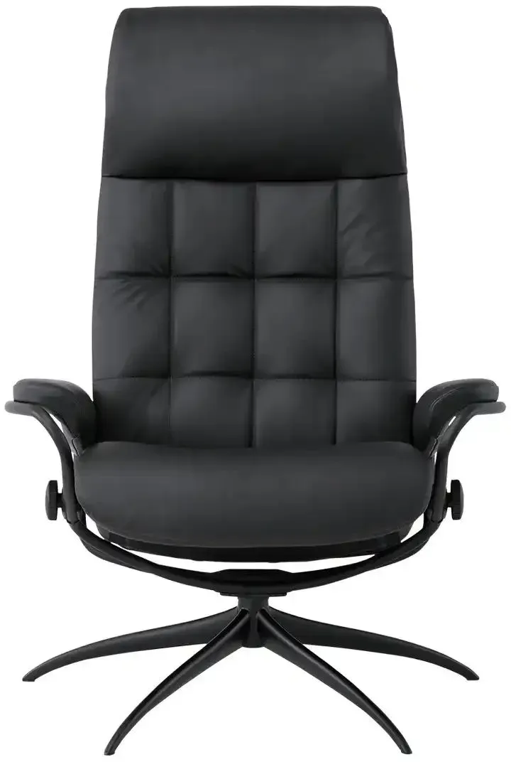 Stressless Relaxsessel mit Hocker  London , schwarz