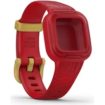 Garmin vivofit jr3 Ersatzarmband Marvel Iron Man Armband (Silikon), Uhrenarmband, Rot