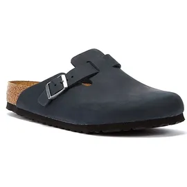 Birkenstock Boston Nubukleder geölt schwarz 43