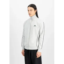 Alpha Industries Umstandsjacke ALPHA INDUSTRIES "Track Suit SL Jacket", Damen, Gr. XXL, grau (pastel grau melange), Obermaterial: 80% Baumwolle, 20% Polyester, Jacken