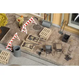 AUHAGEN Baustellen-Set 41694 H0