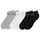 VENICE BEACH Sneakersocken 6 Paar Schwarz/Weiß 31-34