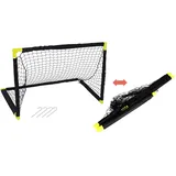 Master Fußballtor Schwarz 90 x 60 x 60 cm