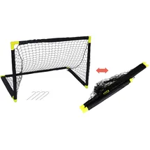 Master Fußballtor Schwarz 90 x 60 x 60 cm