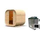 Karibu Quadro 1 inkl. 9 kW Ofen + int. Steuerung