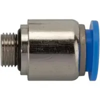 Riegler Gerade Steckverschraubung Blaue Serie G 1/8 außen Ø10