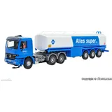 Viessmann 8033 CarMotion MB ACTROS 3-achs Zugmaschine mit ARAL Tankauflieger, Basis, Funktionsmodell