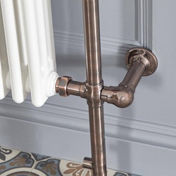 Kabelabdeckung für Heizelement, in geölter Bronze - Hudson Reed