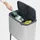 Brabantia Bo Touch Bin 34 l matt steel fingerprint proof