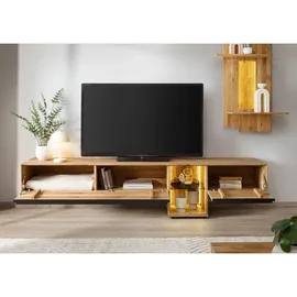 MASSIVMOEBEL24.DE Wien Lowboard 240 cm x 55 cm x 43 cm Beige Holz, Massivholz