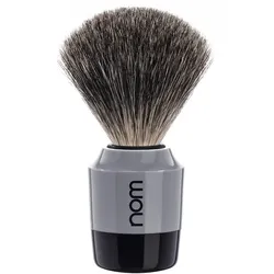 nom Rasierpinsel MARTEN reines Dachshaar Black/Grey Rasur   Herren 