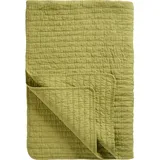 ib laursen Baumwoll-Quilt Bettüberwurf 130 x 180 cm Grün