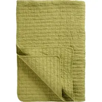 ib laursen Baumwoll-Quilt Bettüberwurf 130 x 180 cm Grün