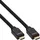 InLine HDMI-Kabel 17510A Stecker/Stecker 10 m Schwarz/Gold