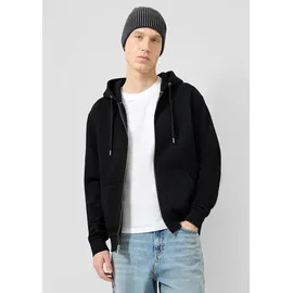 QS Sweatjacke schwarz M