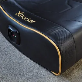 X Rocker Shadow 2.0 Gaming-Stuhl Schwarz/Gold