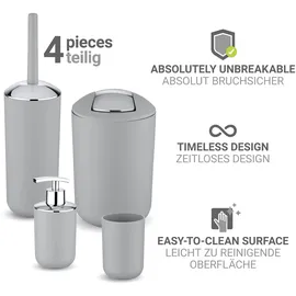 Wenko Bad-Accessoire-Set Brasil, Grau