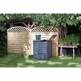 GARANTIA Thermo-wood Komposter 600 Liter anthrazit-braun - Garantia