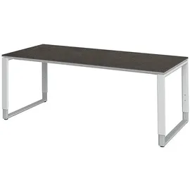 Röhr-Bush Winkelschreibtisch Objekt Plus grau