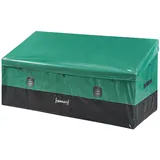 casa.pro Kissenbox, Alanno 155x64x75cm Grün/Schwarz