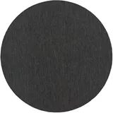 Paco Home Outdoorteppich, Anthrazit, Textil, Rund, 80x80 cm, strapazierfähig, für Fußbodenheizung geeignet, Teppiche & Böden, Teppiche, Outdoorteppiche