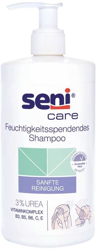 Seni Care Shampoo mit 3% Urea, 12 x 500 ml