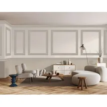Marburg Bordüre Illusionary Bliss 18 cm 10 m beige/grau 34459