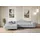 altdecor Ecksofa GUSA-L Cord mit Schlaffunktion 2-Sitzer Grau