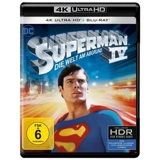 Superman 4: Die Welt am Abgrund (4K Ultra HD) (+ Blu-ray) | Zustand: Neu & original versiegelt