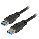 EFB-Elektronik USB-A 1 m Schwarz