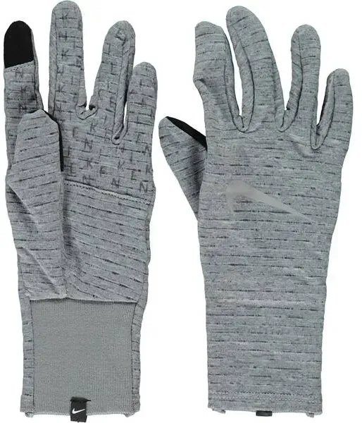 NIKE Damen Laufhandschuhe "Womens Sphere Running, 031 particle grey/smoke grey/silver, XS