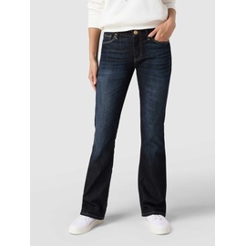 Mavi Bootcut Mid Waist Jeans aus Baumwollmischung Modell 'Bella', Dunkelblau, 26/34
