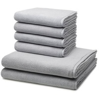 Ross Sensual Skin Handtuch-Set (6-teilig) Handtücher 6 ct Silber