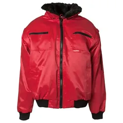 Winter-Comfort Jacke "GLETSCHER" Outdoor - 3XL - Rot