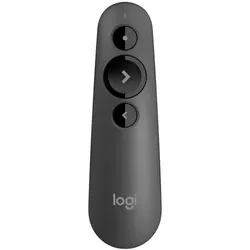 Logitech R500s Präsentationsfernbedienung mit Laserpointer grafit