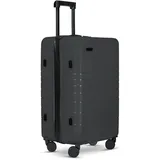 ETERNITIVE - Koffer Mittelgroß I Reisekoffer aus ABS I Größe: 65,5 x 42 x 28 cm I Rollkoffer 62,5L I Reisetrolley Leicht mit Doppelrollen 360° I Hartschalenkoffer mit TSA-Schloss I Farbe: Graphit