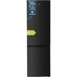 homeX Kühlschrank mit Gefrierfach No Frost, Kühl-Gefrier-Kombination freistehend, groß - 253 Liter, Super-Frost-Funktion, leise Kühlgefrierkombi, Energieklasse C, XXL Kühl Gefrierkombination, schwarz